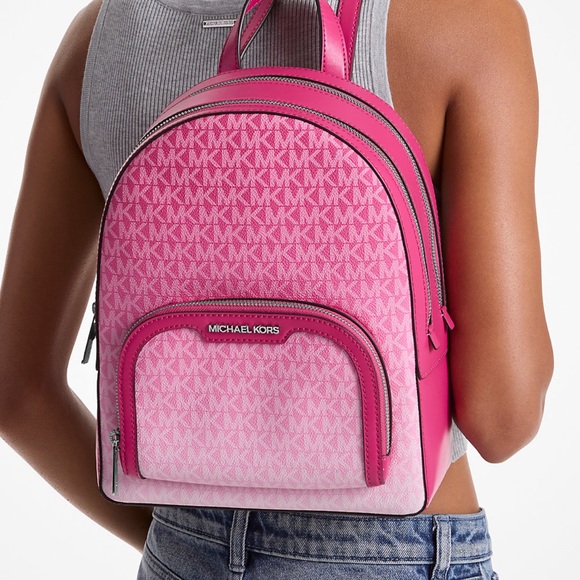 Michael Kors Jaycee Medium Ombré Signature Logo Backpack
Dragonfruit
NWT - Picture 11 of 13